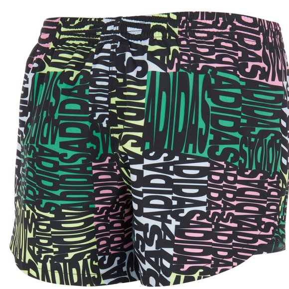 NEW adidas Girls Mid Rise Adjustable Waist Running Short L - Picture 2 of 4
